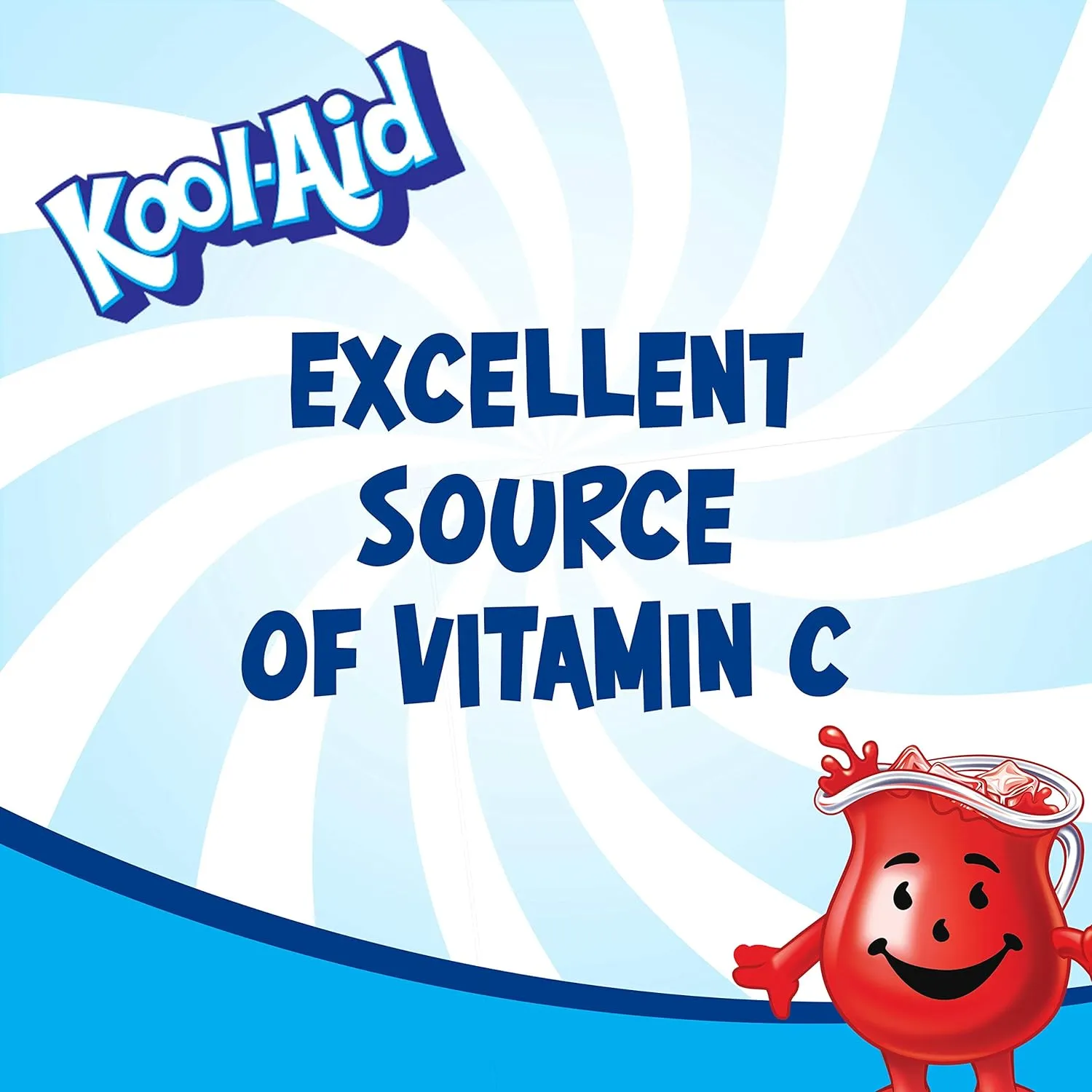 Kool-Aid Sugar-Sweetened Summer Blast Tropical Punch Artificially Flavored Powdered Soft Drink Mix (19 oz Canister) (Pack of 4)