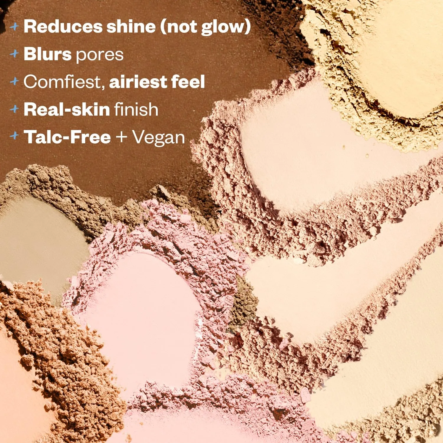 Kosas Cloud Set Face Setting Powder - Smoothing Shine Control, Soft, Sheer Translucent Makeup Finish, Portable & Long-Lasting Loose Pressed Baking Powder - Breezy (Sheer Light)