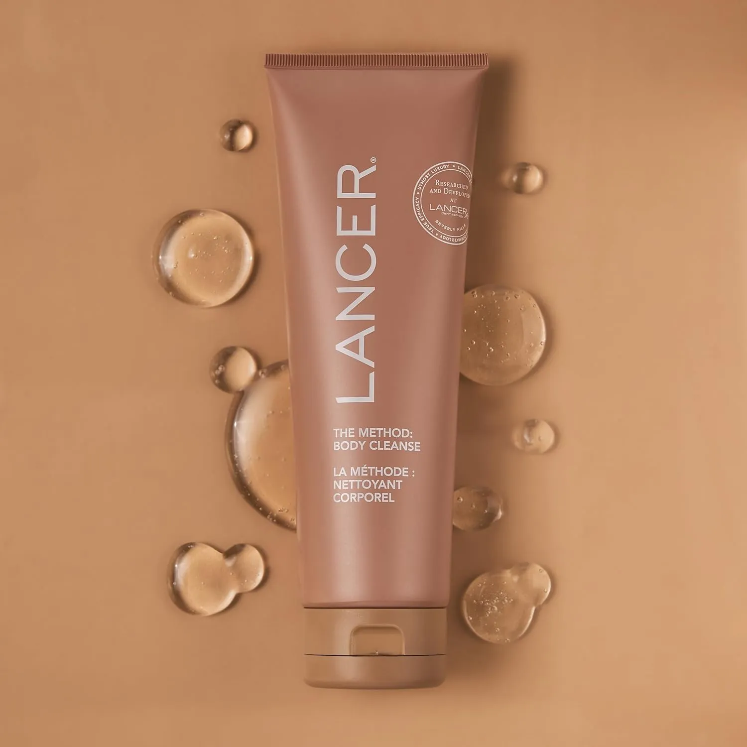 Lancer Skincare The Method: Body Cleanse, Daily Foaming Body Cleanser with Salicylic Acid and Glycolic Acid, Gentle Exfoliator Cleaner 8.1 Fl Oz (C104)