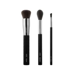 LARUCE 3 Piece On The Go Brush Set