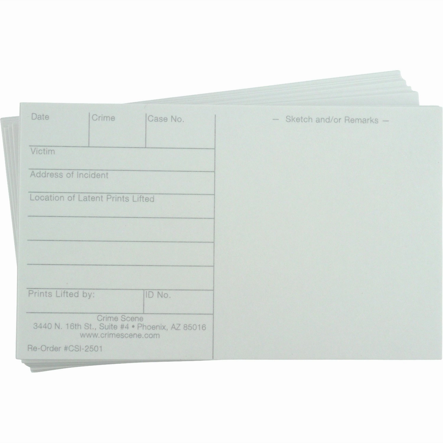 Latent Fingerprint Kit, Classroom Pack (Black)