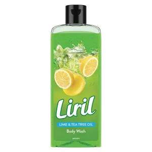 Lemon & Tea Tree Body Wash, 250ml, Refreshing Liquid Shower Gel for Bathing for Men & Women, Refresh and Rejuvenate with Liril Body Wash