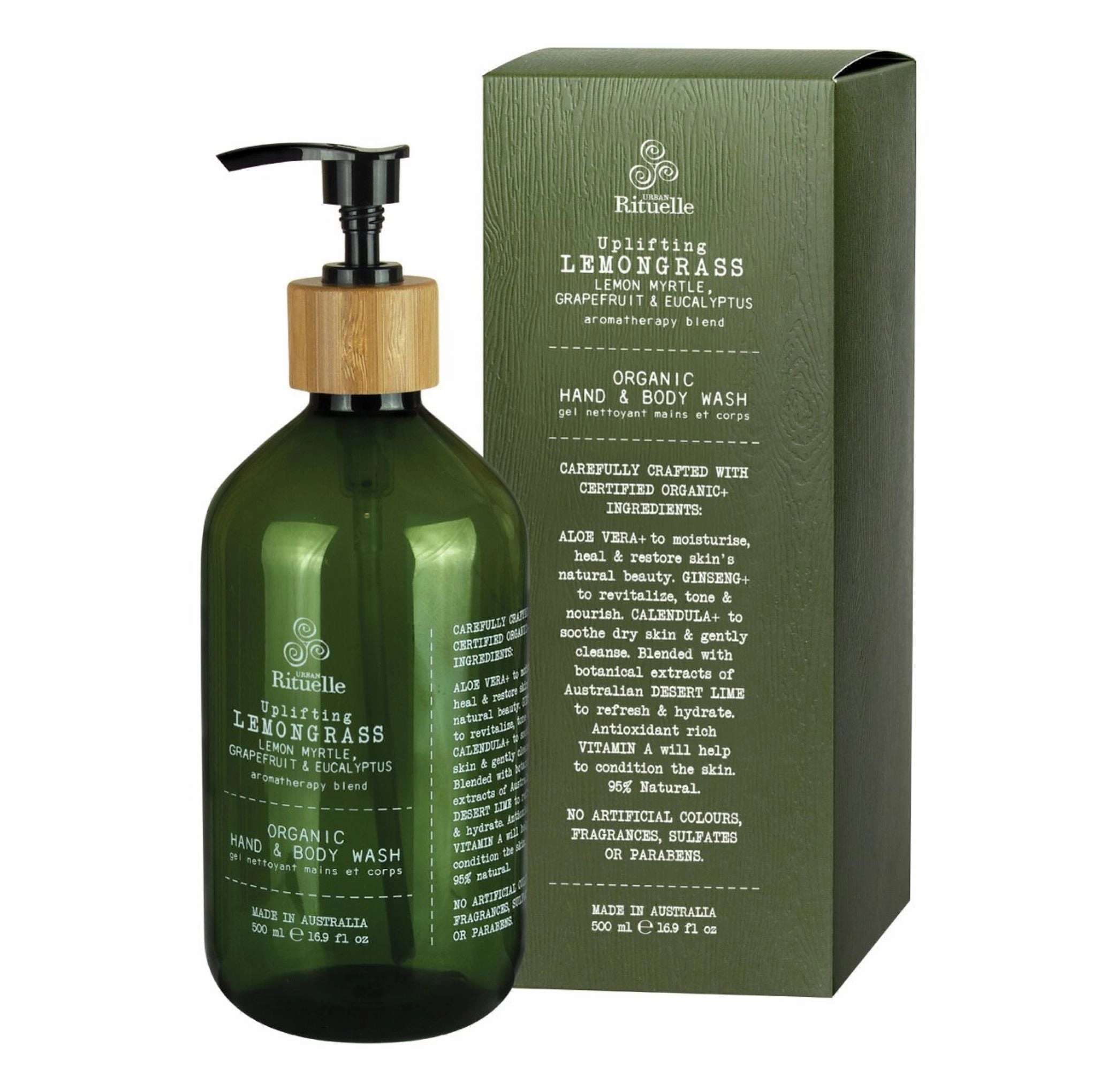 Lemongrass, Lemon Myrtle, Grapefruit & Eucalyptus - Urban Ritual