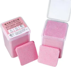 Lint-Free Nail Wipes – 200PCS Non-Woven Nail Remover Pads for Gel Polish, Eyelash Glue Cleaning, Makeup Removal – Soft, Absorbent, No Lint, Ideal for Salon and Home Use