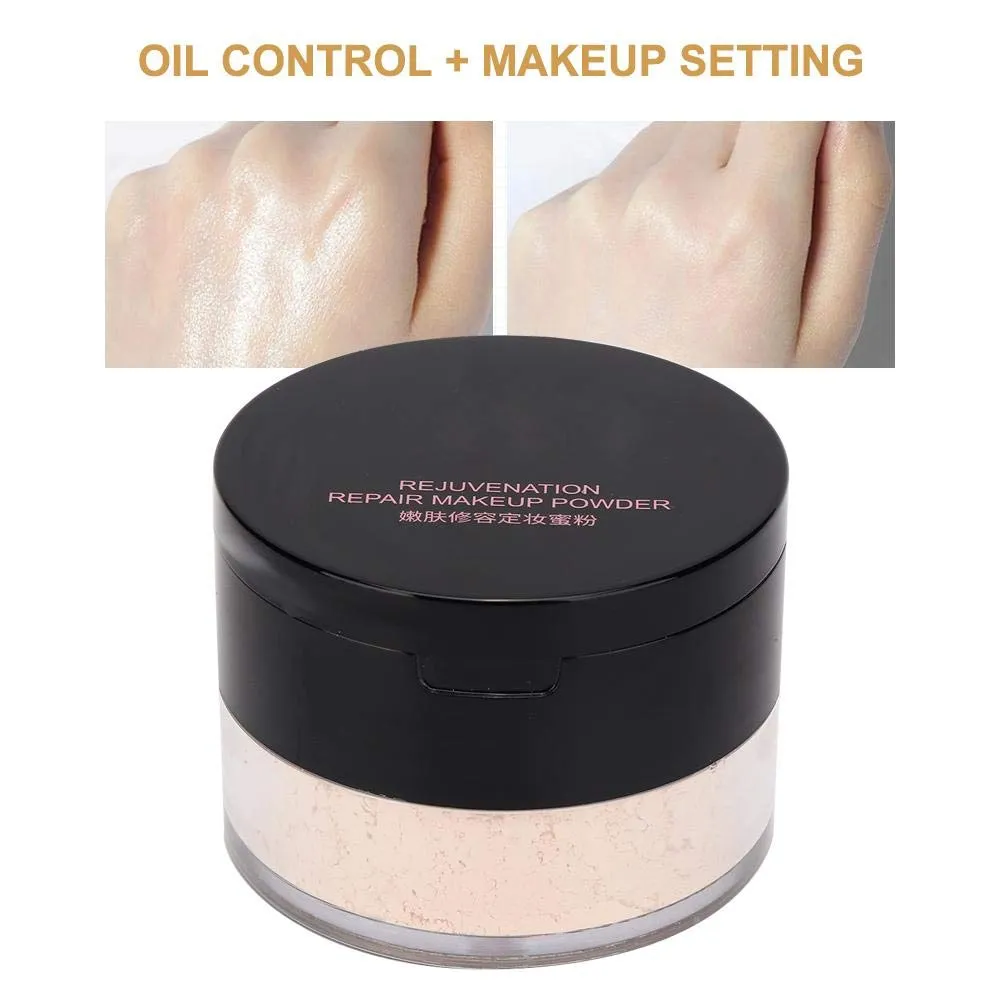 Loose Powder, Loose Setting Powder Moisturizing Loose Powder Oil Control Long Lasting Moisturizing Makeup Setting Powder Face Finishing Powder (01#)