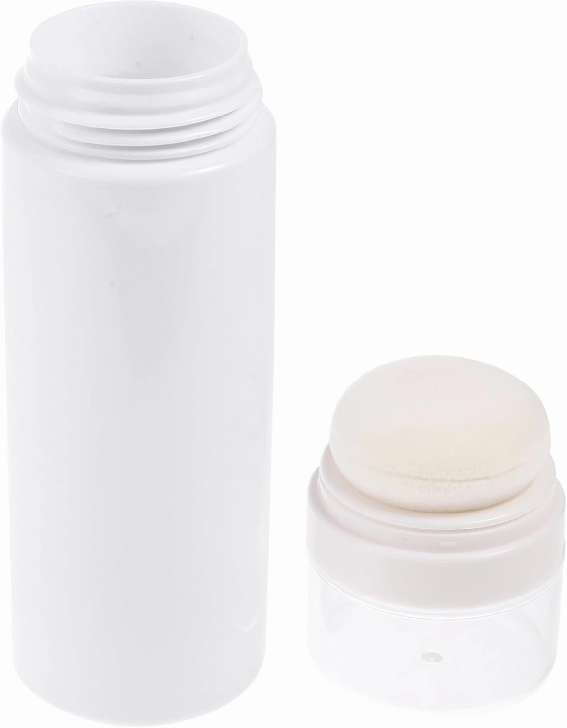 Loose Powder Containers with Puff - Body & Makeup Powder Bottle