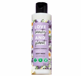 Love Beauty   Planet Lavender & Chamomile Bodywash| Natural Shower Gel for Soft,Smooth Skin,200 ml