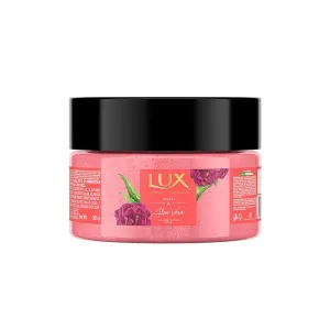 LU.X ROSE & ALOE VERA BODY SCRUB, 300gm