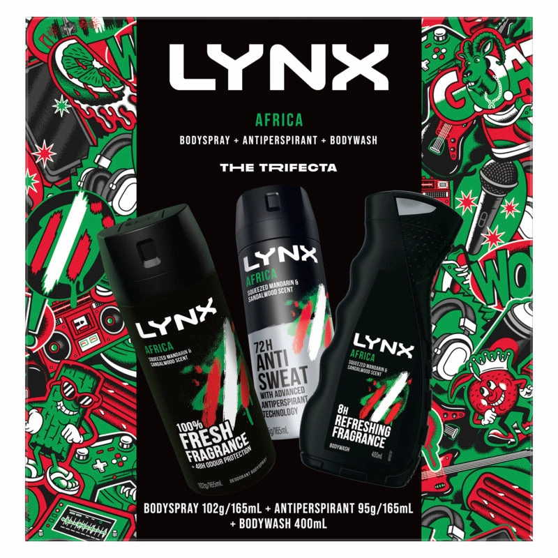 Lynx Africa Trio Gift Pack 2024