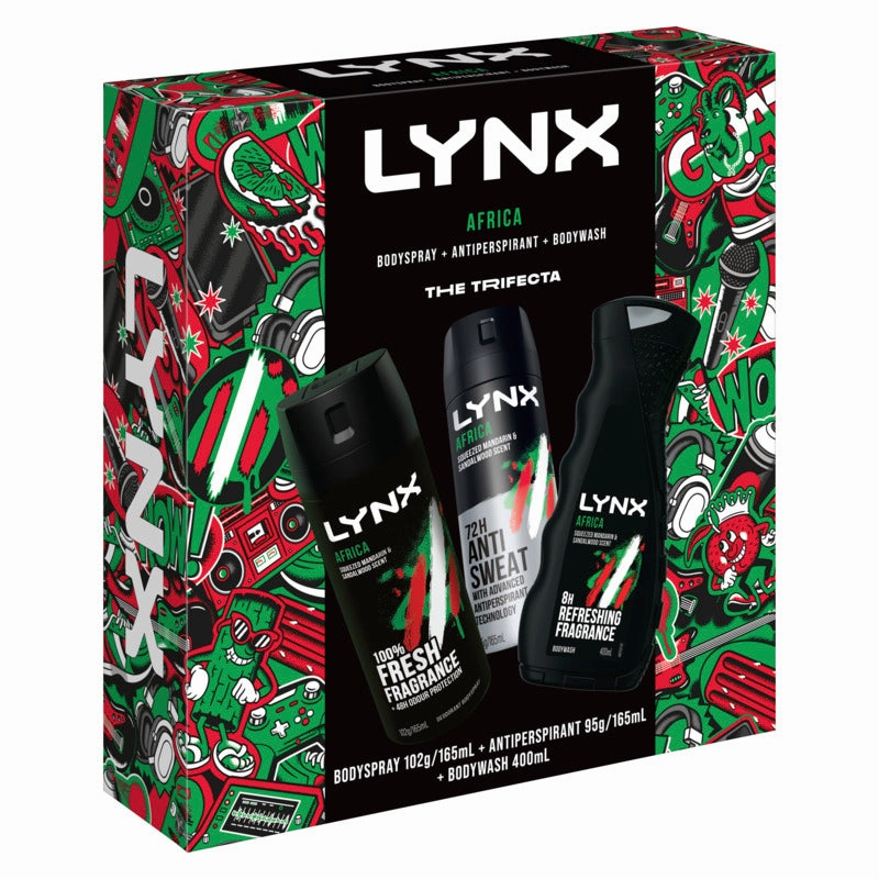 Lynx Africa Trio Gift Pack 2024