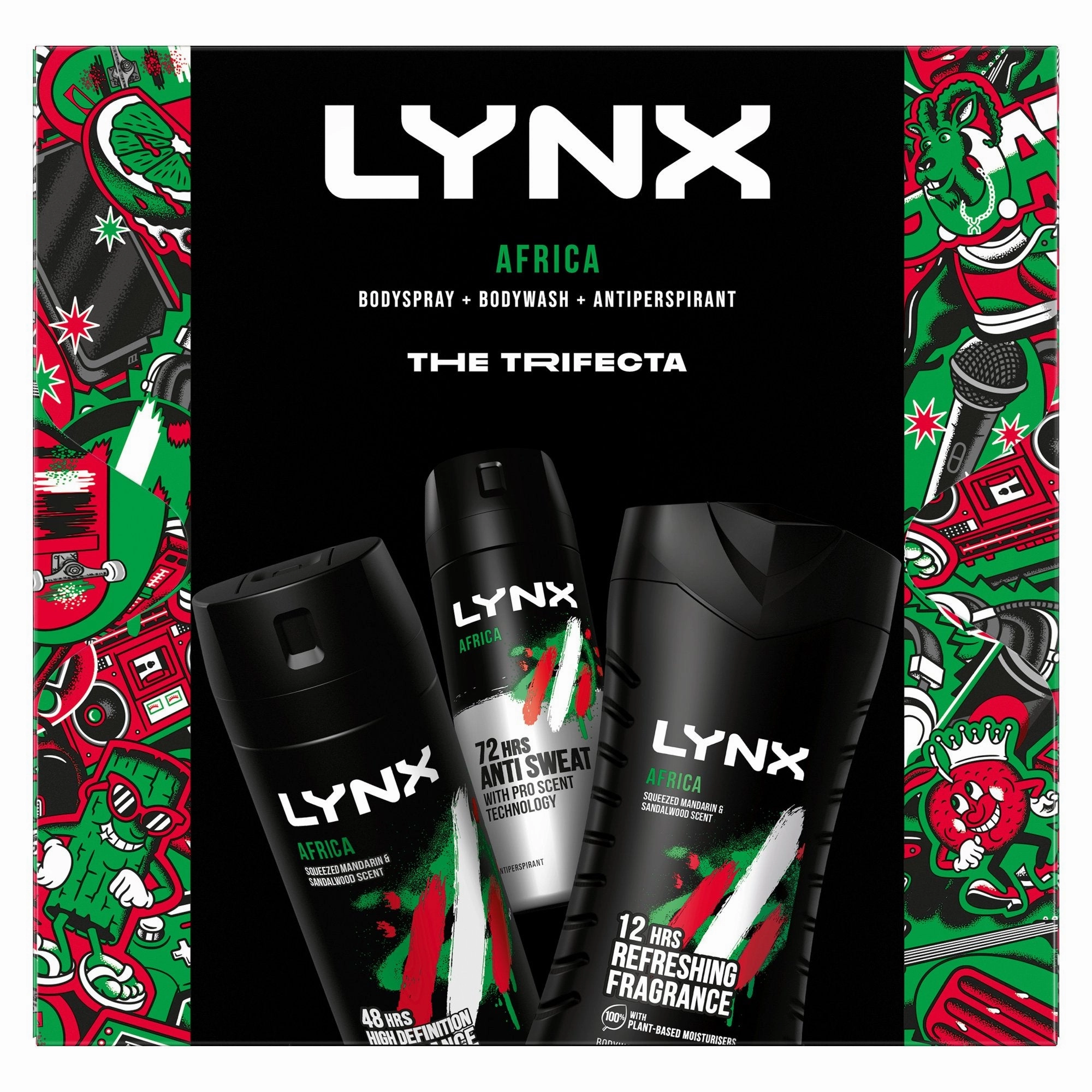 Lynx Africa Trio Gift Set
