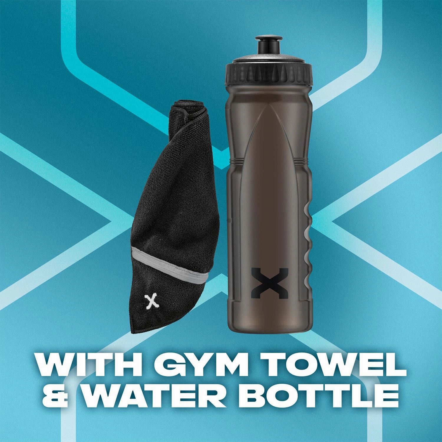 Lynx DON'T SWEAT Ice Chill Collection Gift Set for Him with Gym Towel & Bottle