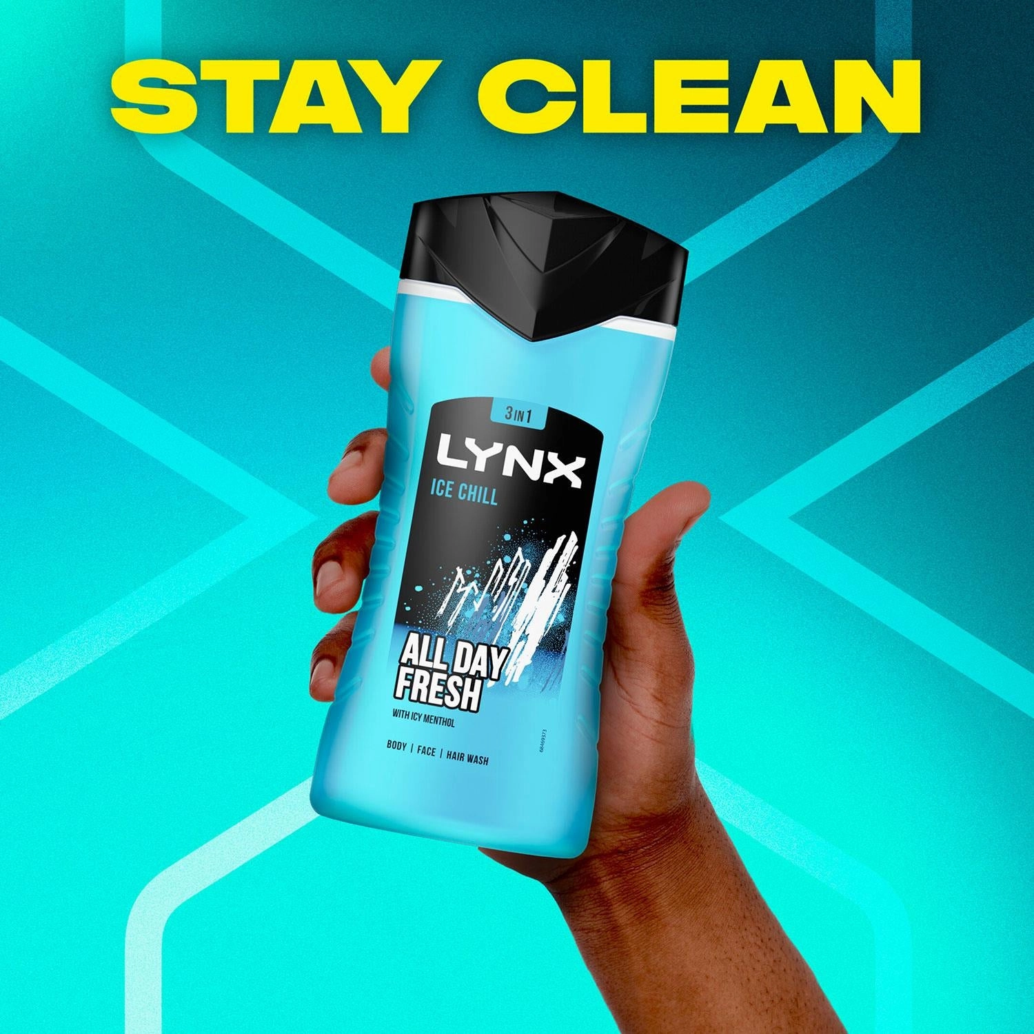 Lynx Ice Chill Bodyspray, APA & Bodywash Trio Gift Set with Shower Speaker