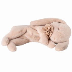 Maileg Sleeping Bunny Plush Small Powder