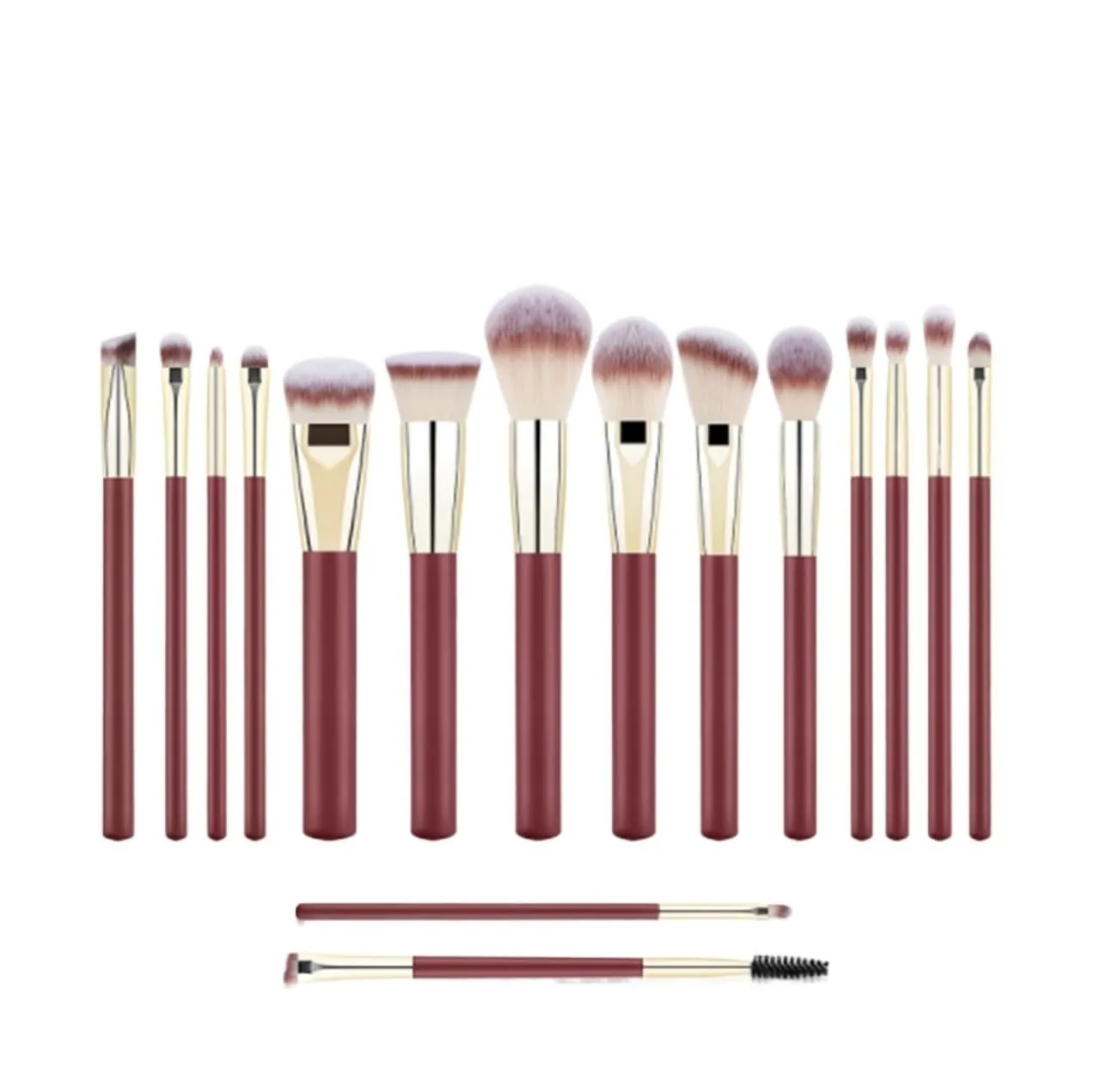 Make Up Brushes Set Makeup Brush Set 16 Pieces Soft Brushes For Eyes And Face Contour Brush Set Makeup Tools Set