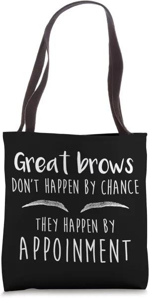 Makeup Artist Gifts Eyebrows Lashes Microblading Tote Bag