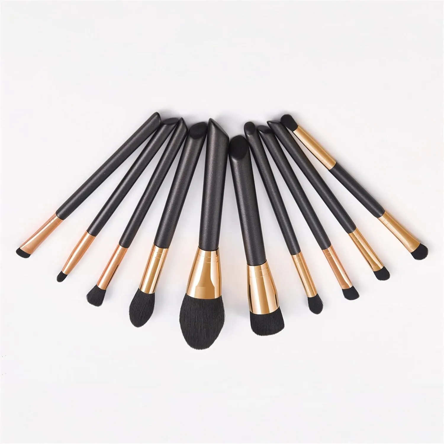 Makeup Brush Advanced Synthetic Concealer Foundation Powder Eyeshadow Makeup Brush Cosmetics Eyebrow Eyeshadow Powder Lip Gloss Brush 10 Pack Makeup Brush
