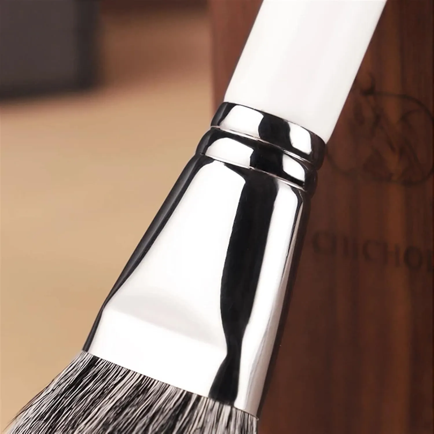 Makeup Brush White Brushes set Goat&Synthetic Hair Professional Beauty pen