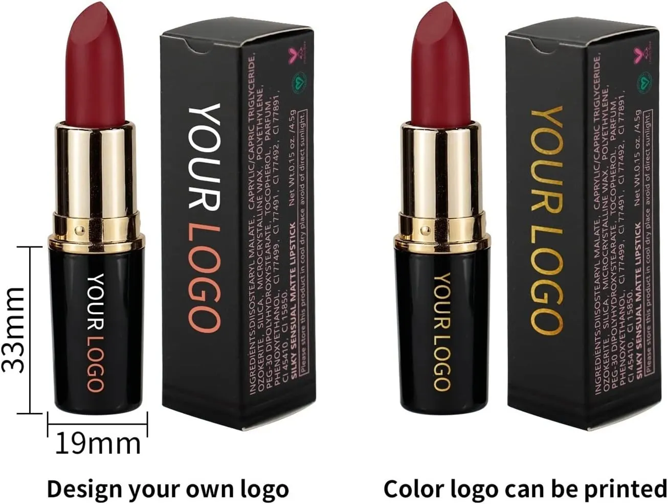 Makeup Non-Stick Cup Not Easy to Decolorize Lipstick Velvet Matte Matte Bullet Lipstick Lip Care Lip Balm (Color : A8)