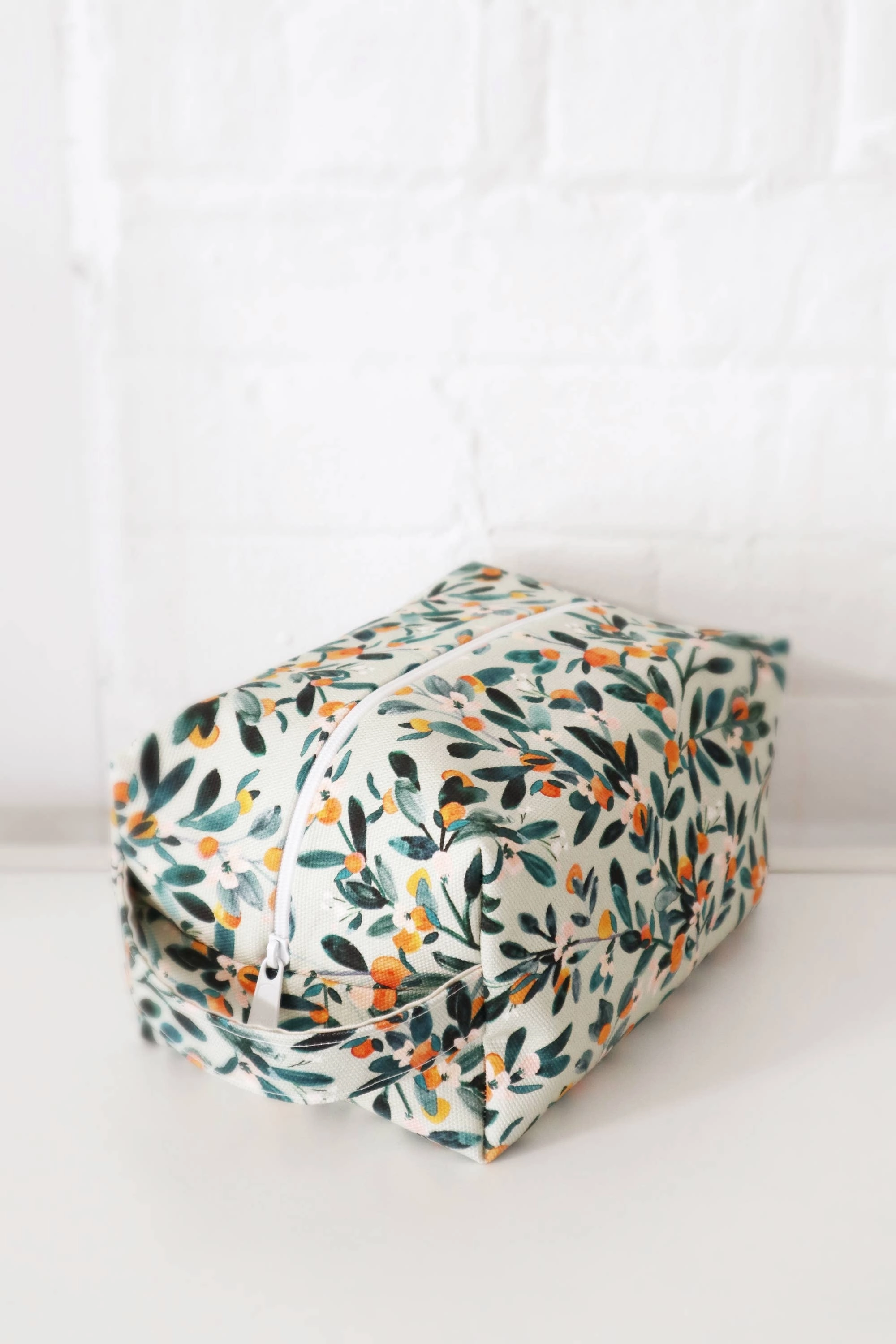 Makeup Bag - Sage Citrus