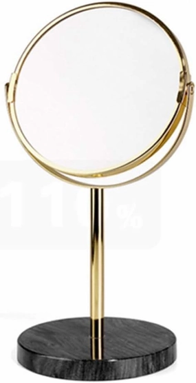 Makeup Mirrors with Magnification Round 360°Swivel Adjustable Mirror Free Standing Tabletop Mirror 3X Bathroom Makeup Mirror Shaving Mirror Beauty Mirror
