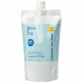 Mama&Kids - Baby Hair Shampoo Refill 370ml - Made in Japan