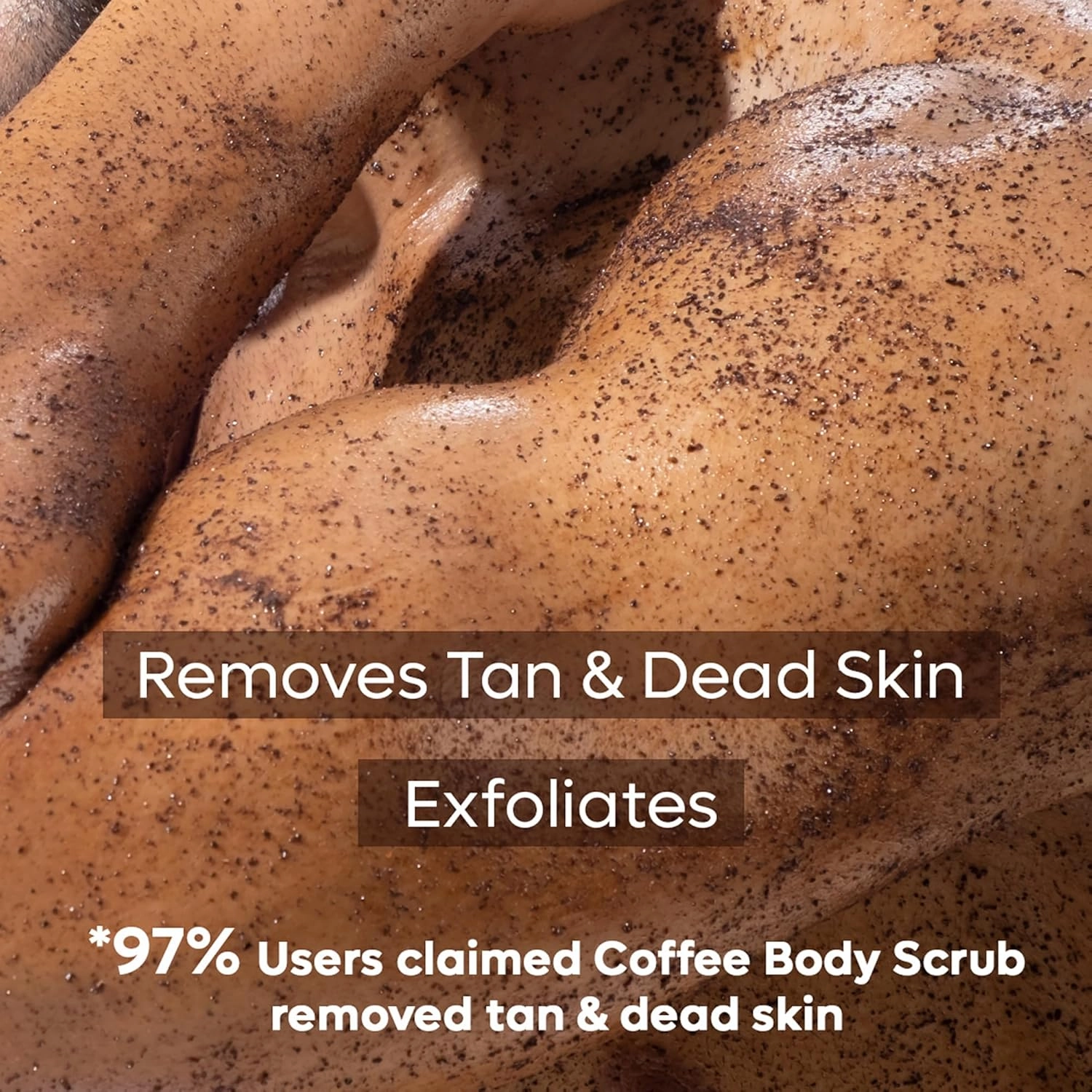mCaffeine Naked and Raw Coffee Body Scrub - Coconut - Normal to Oily Skin for Unisex - 3.5 oz Scrub