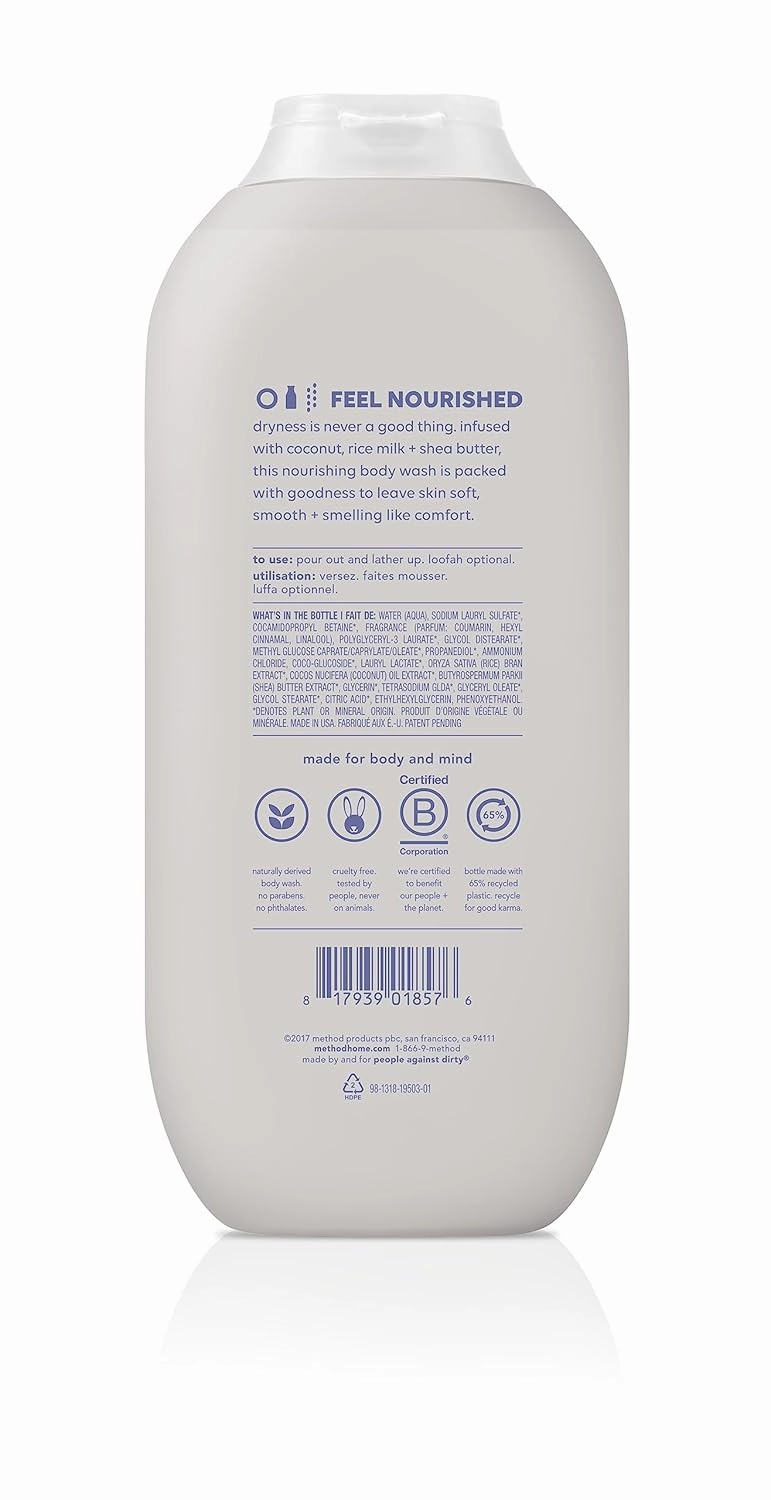 Method Body Wash Sampler Variety (Pure Peace, Sea & Surf, & Simply Nourish) (Simply Nourish   Pure Peace   Daily Zen)