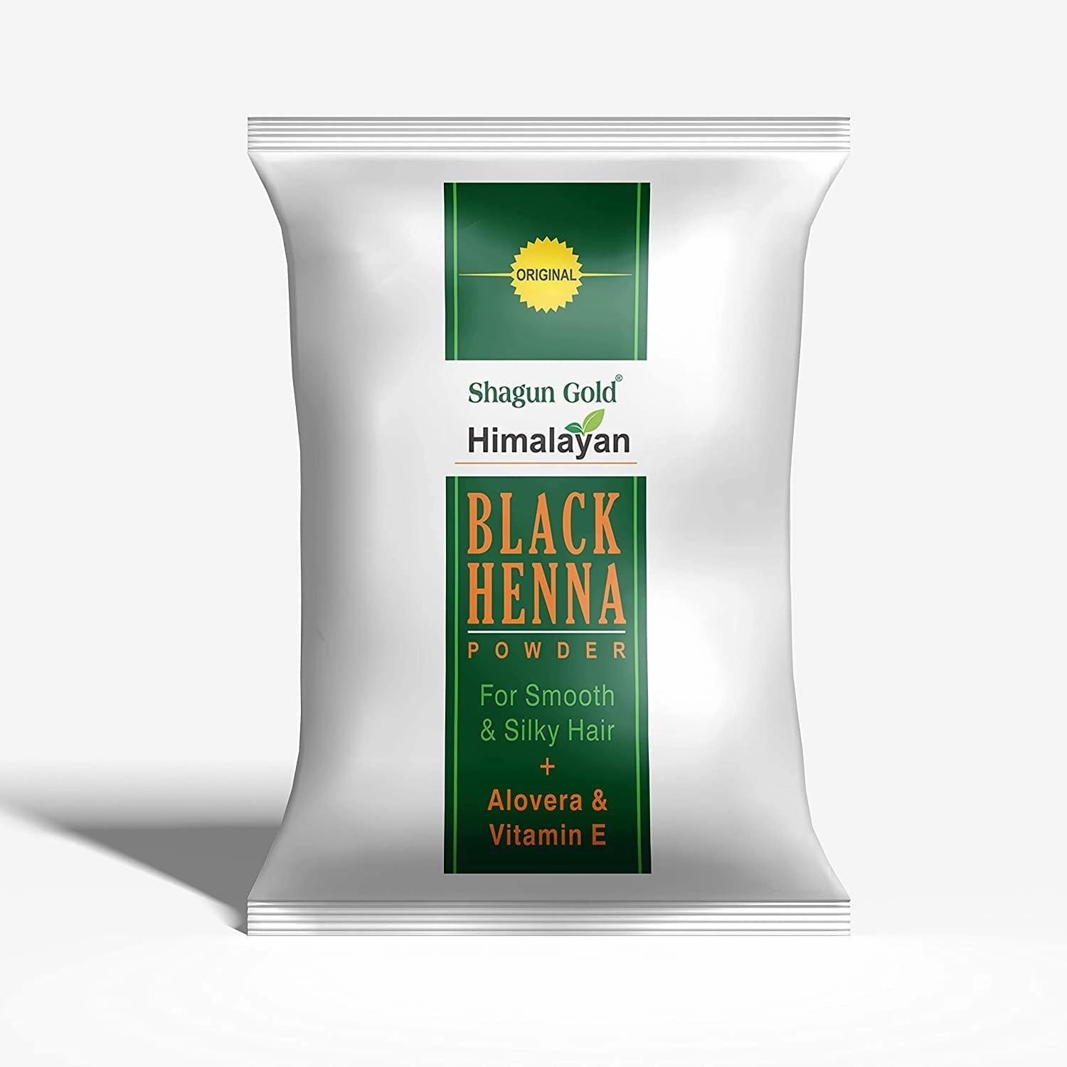 Metrol SHAGUNGOLD Himalayan Henna Hair Colour Powder, Black, 250 g