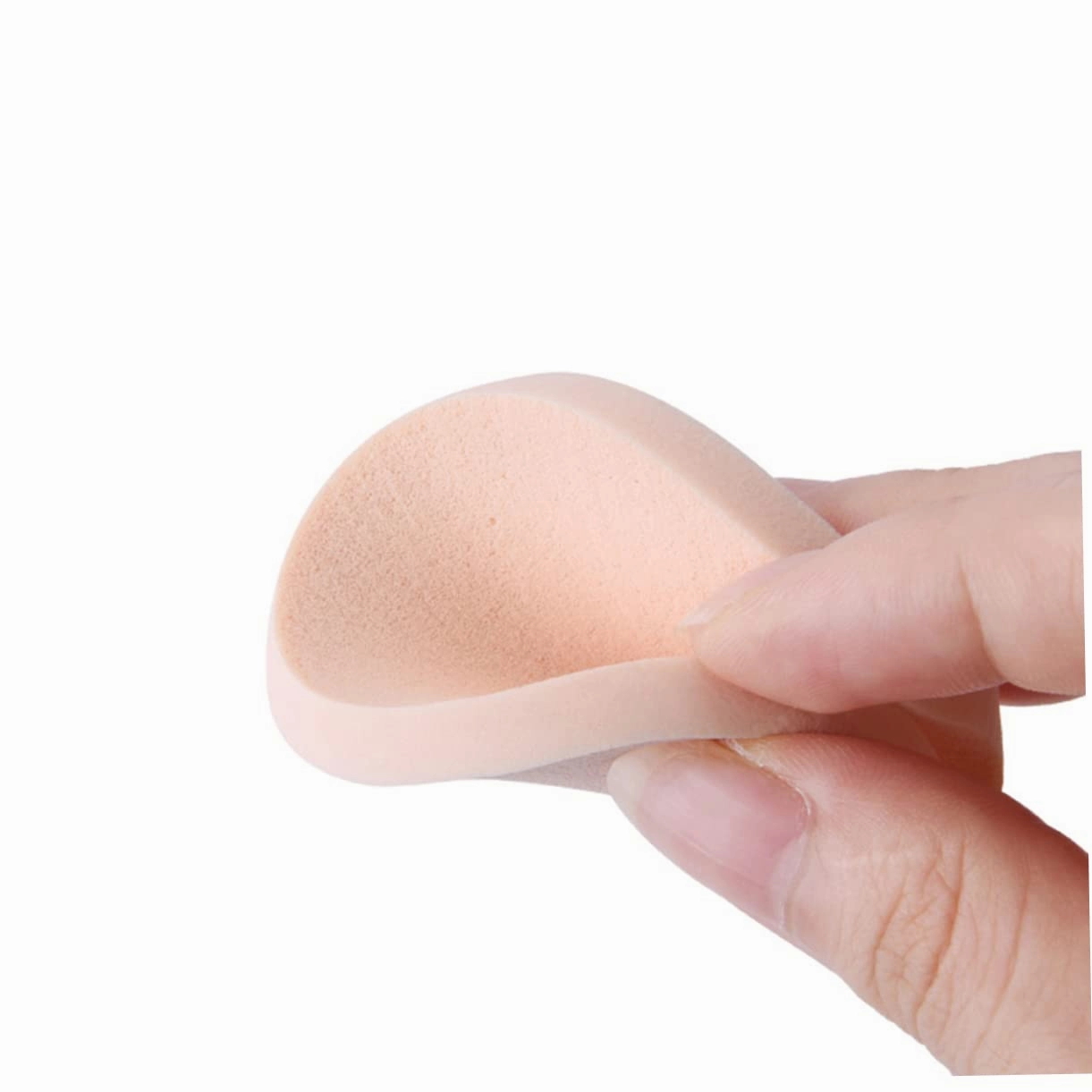 Mikinona 3sets Facial Makeup Removal Pads Latex Cotton Sponge Round Powder Puff Makeup Accessories Easy to Carry 24pcs*3