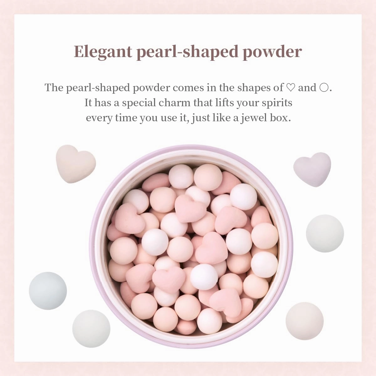 Milfee Antoinette Perle Face Powder [Glossy Skin/Prevents Glitter/Sebum Glitter/Blue Base (02 Purple Reine, Normal)