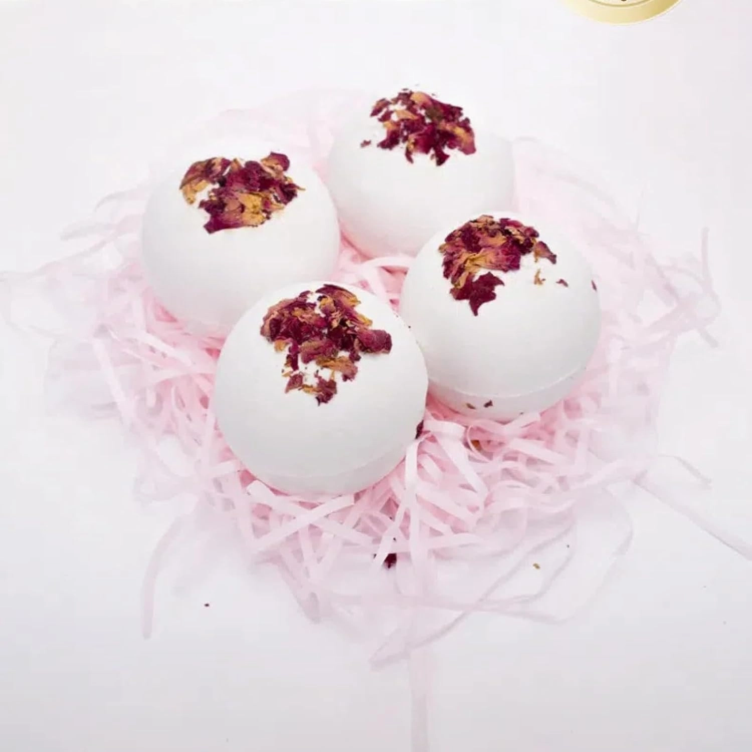 Milk, Roses, Dried Flowers, Bath Salt Balls, White Bath Balls, Hotel Essential Oils, Skin Rejuvenation, Cross-Border Bath Balls