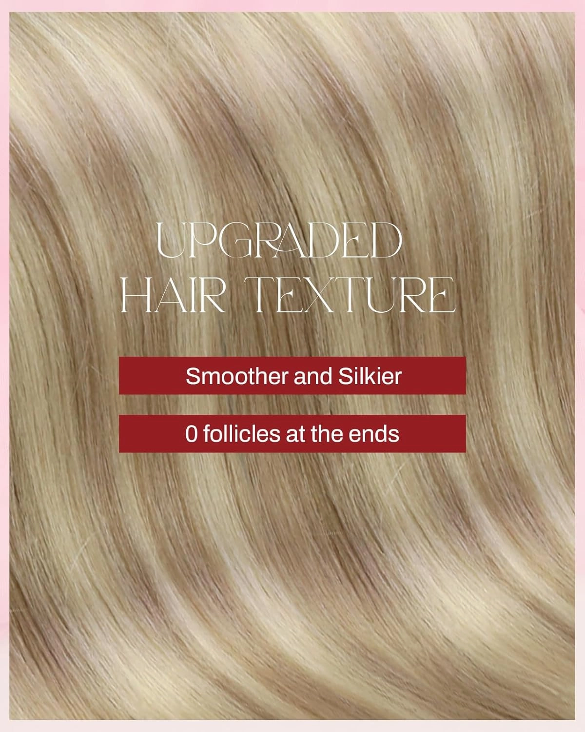 Moresoo Tape in Hair Extensions Human Hair Tape in Extensions Honey Blonde Highlighted Medium Blonde Hair Extensions Glue in Human Hair Invisible Glue in Real Hair 18 Inch #P16/22 20pcs 50g