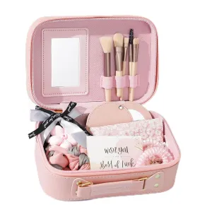 Mothers Day Luxury 8Pcs Makeup Box Set Gifts for Women, Gift for the Special Women in Your Life Ideal for Travel Self Care, Perfect for Mohters Day Birthday Gifts for Mom Daughter Niece Sister Friend