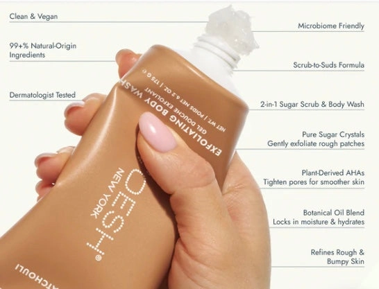 Neroli & Patchouli Exfoliating Bodywash