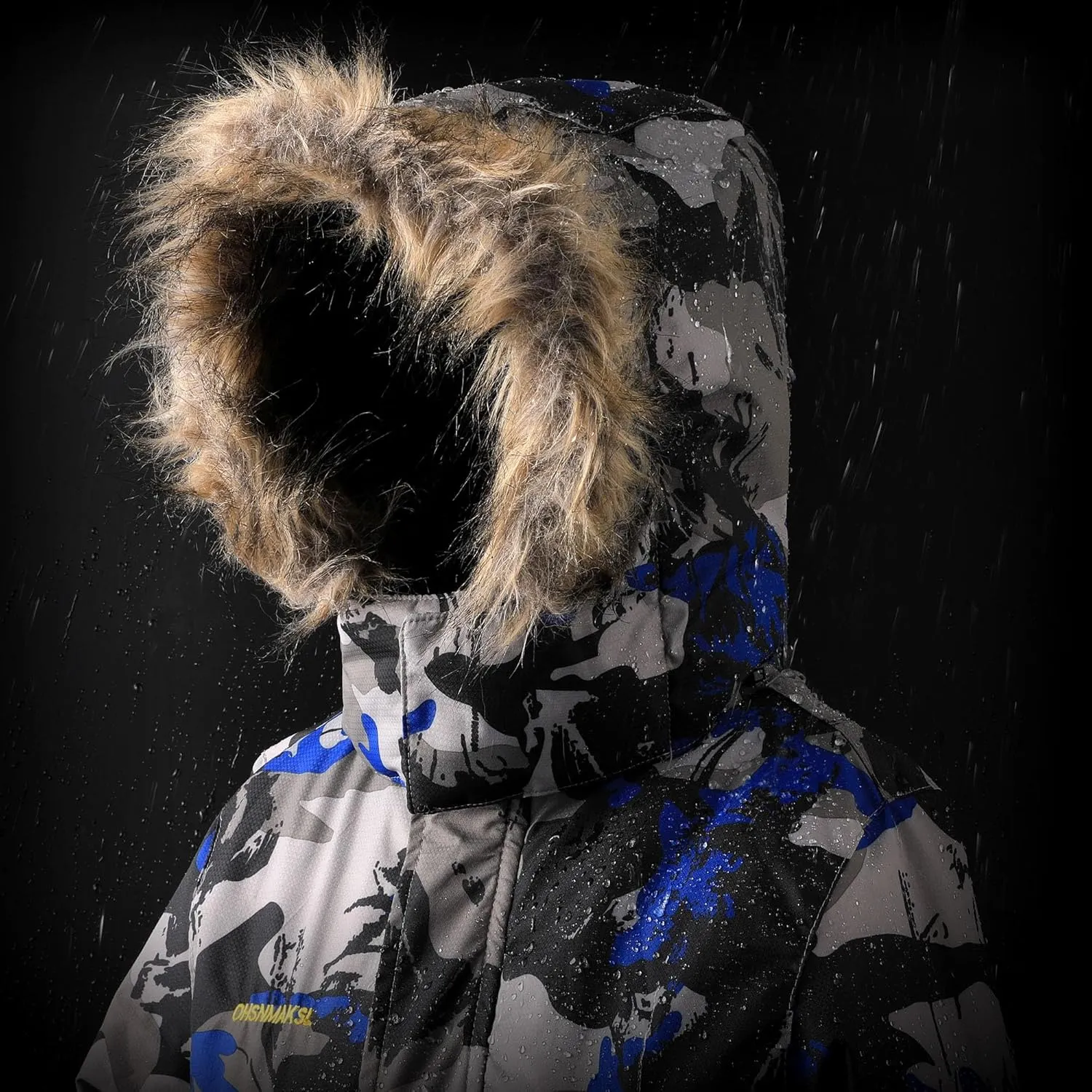 OHSNMAKSL Kid's Snowsuits Boys Ski Suits Jackets Girls Waterproof Coats Jumpsuits Winter Snowboarding Outdoor