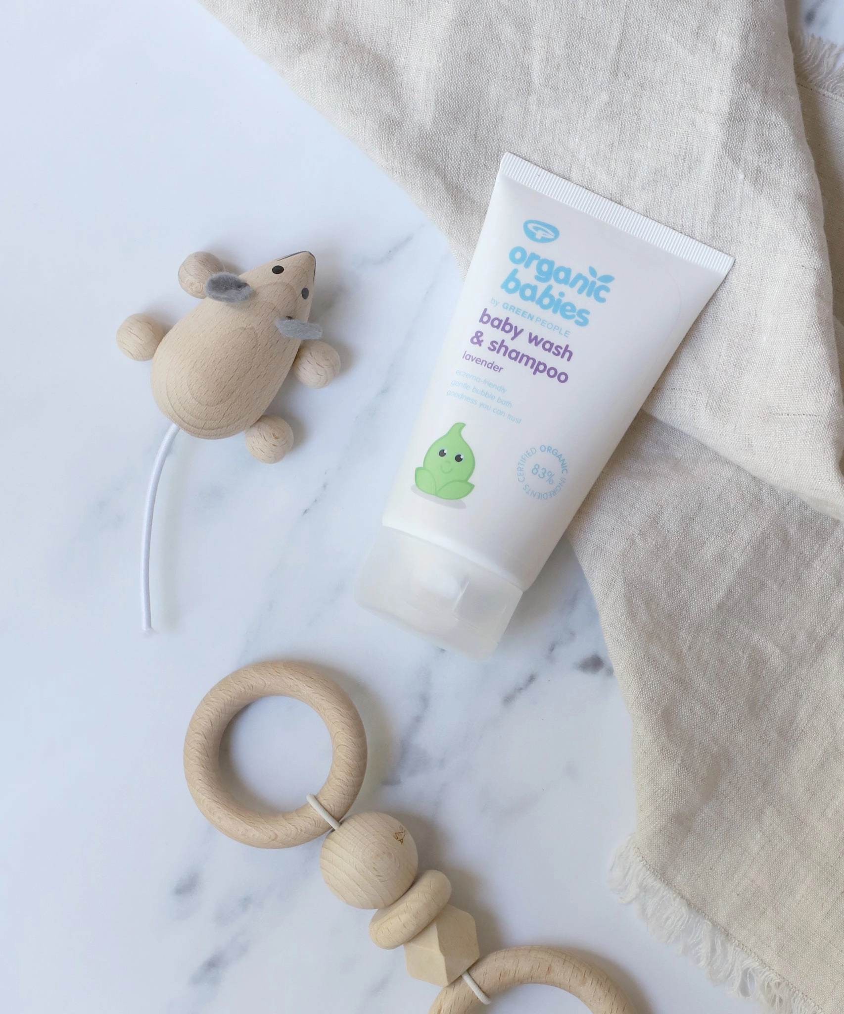 Organic Babies Baby Wash & Shampoo Lavender