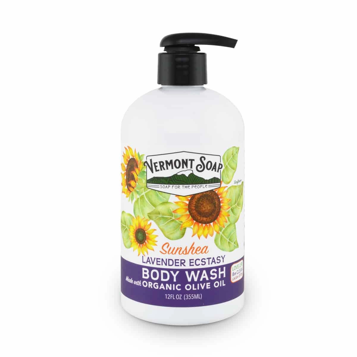 Organic Shea Butter Body Wash - 12oz Pump