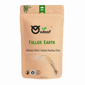 Owleaf’s 100% Pure Multani Mitti Powder – Natural Face Skin & Hair Care Powder, (8.8oz)
