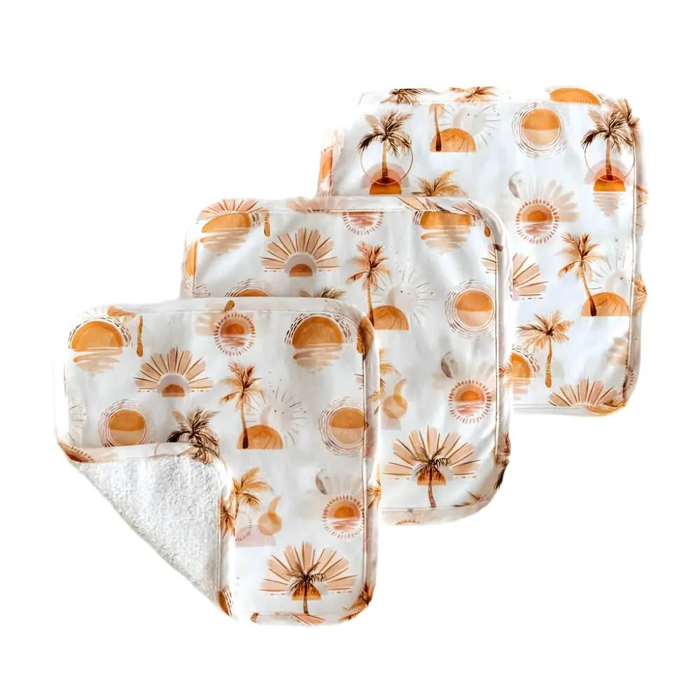 Paradise Organic Wash Cloths - 3 pack