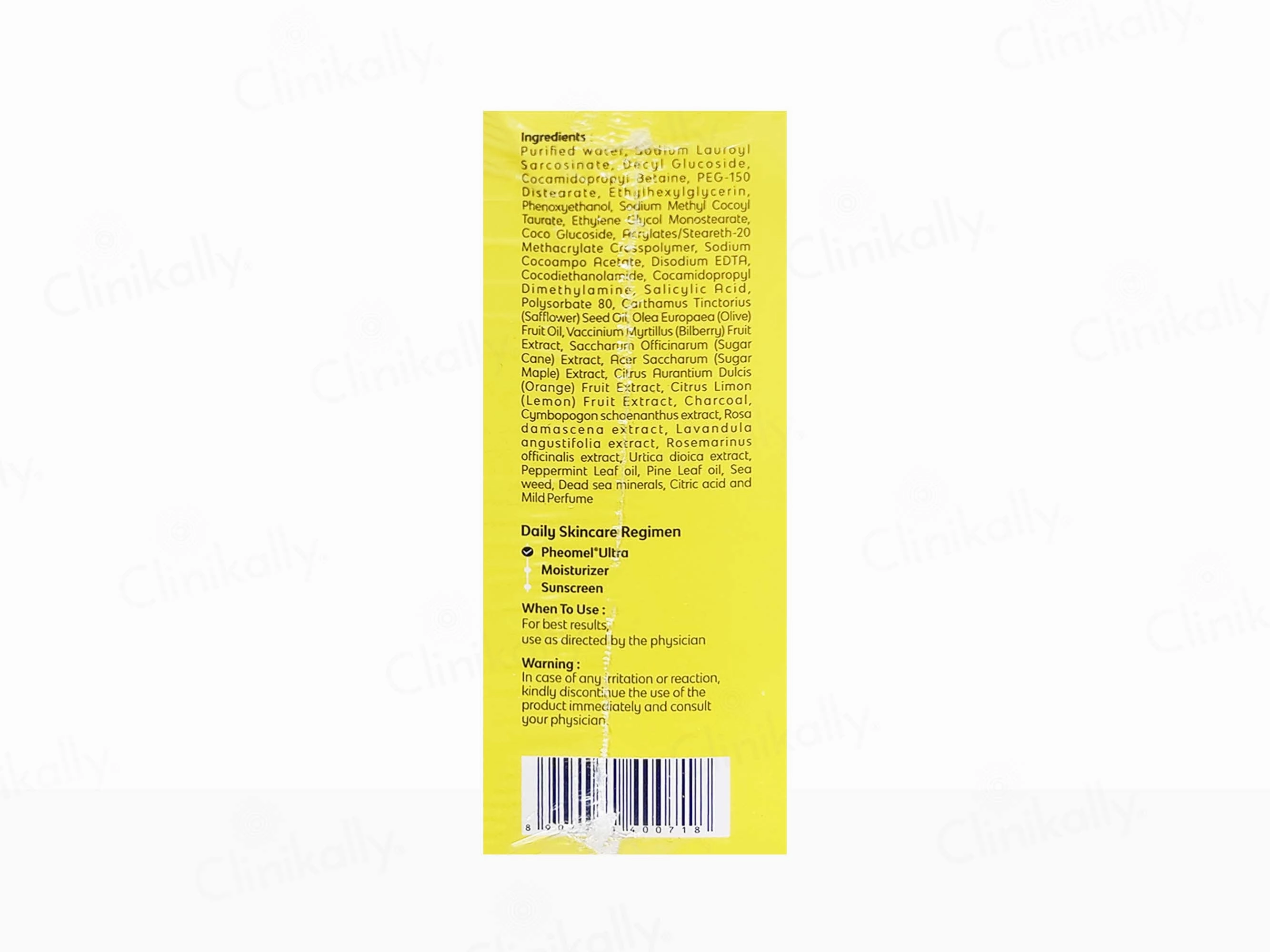 Pheomel Ultra Soap-Free Exfoliating & Invigorating Bodywash