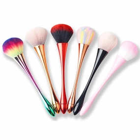 Powder brush Nail Art Brush Soft Nail Dust Brush UV Gel Nail Polish Nylon Brush For Manicure Professional Nail DIY Design Tools