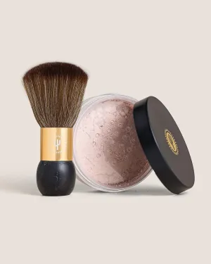 Quick-Dry Powder Kit l Removes Sticky, Tacky Feeling l Hydrates Skin l Includes Powder & Brush l Dermatologically Tested, Vegan-Friendly, Talc-Free l All Skin Types l .5oz