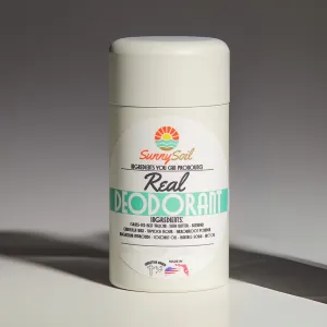 REAL & Natural Body Deodorant made with Grass Fed Tallow, Magnesium, & Shea Butter for Men & Women - Aluminum, Phthalate, & Paraben Free - Vanilla Blossom (2oz)