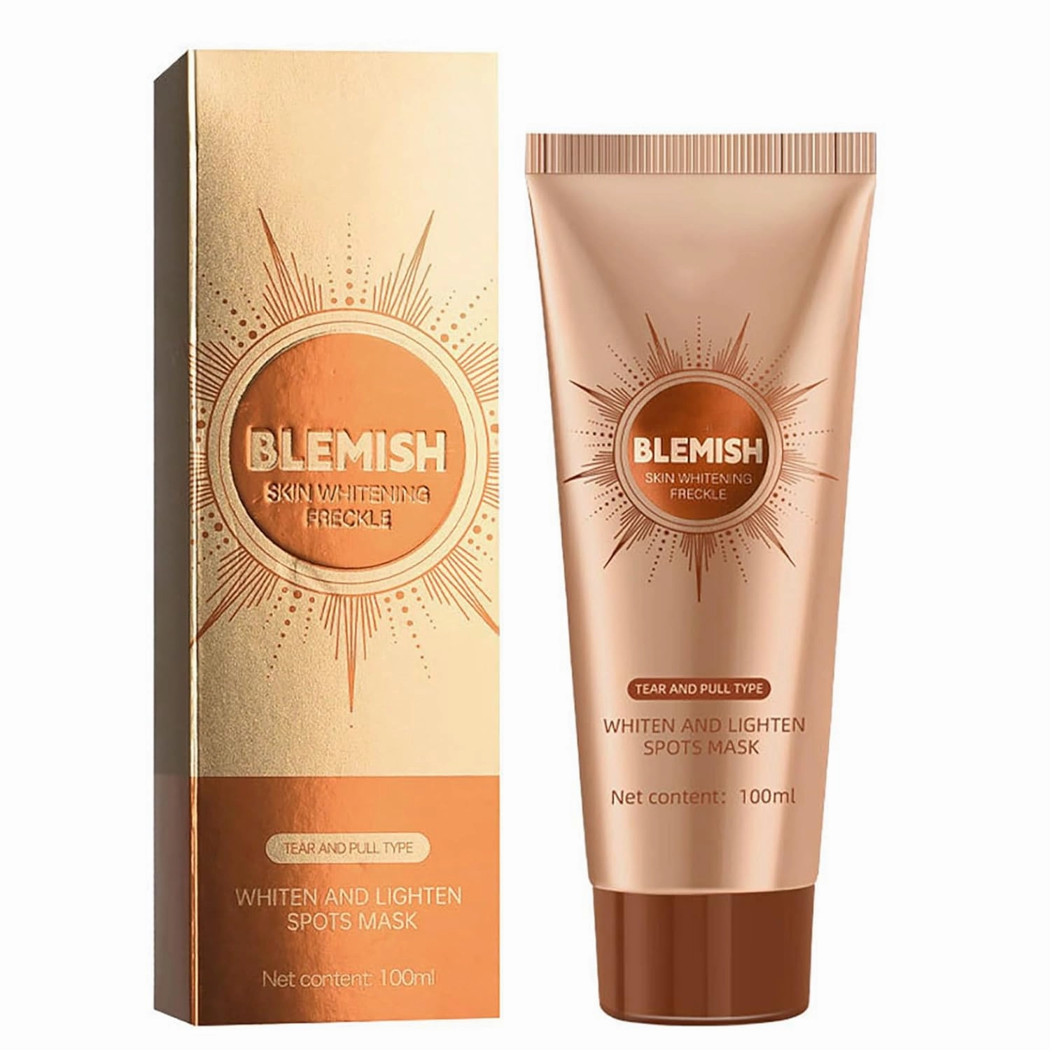 Rejuvenating Facial Mask 1 Piece Brightening Hydrating Skin Care Instant Glow for Women Girls Moisturizing Radiance Brown One Size