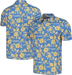Reyn Spooner Men's Powder Blue Los Angeles Chargers Pua Performance Polo