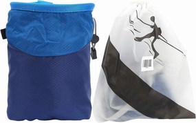 Rock Climbing Magnesium Powder Bag Large Capacity Storage Drawstring Sealing Nylon Flannel 2 Colors Mountaineering Camping