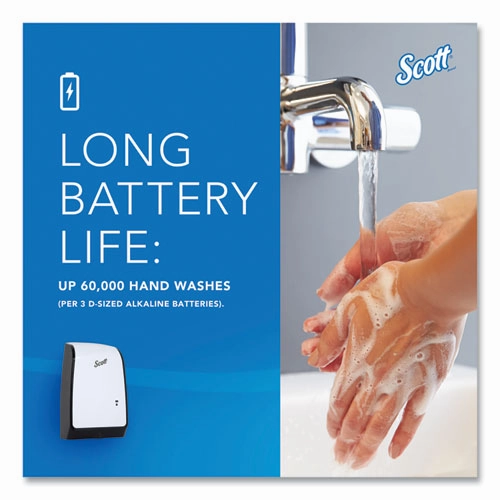 Scott® Electronic Skin Care Dispenser, 1,200 Ml, 7.3 X 4 X 11.7, White