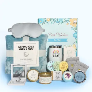 Self-Care Gifts for Women - Get Well Soon Gift Basket, Birthday Gift Set, Relaxing Spa Gifts, Best Gifts for Mom, Sister, Best Friend