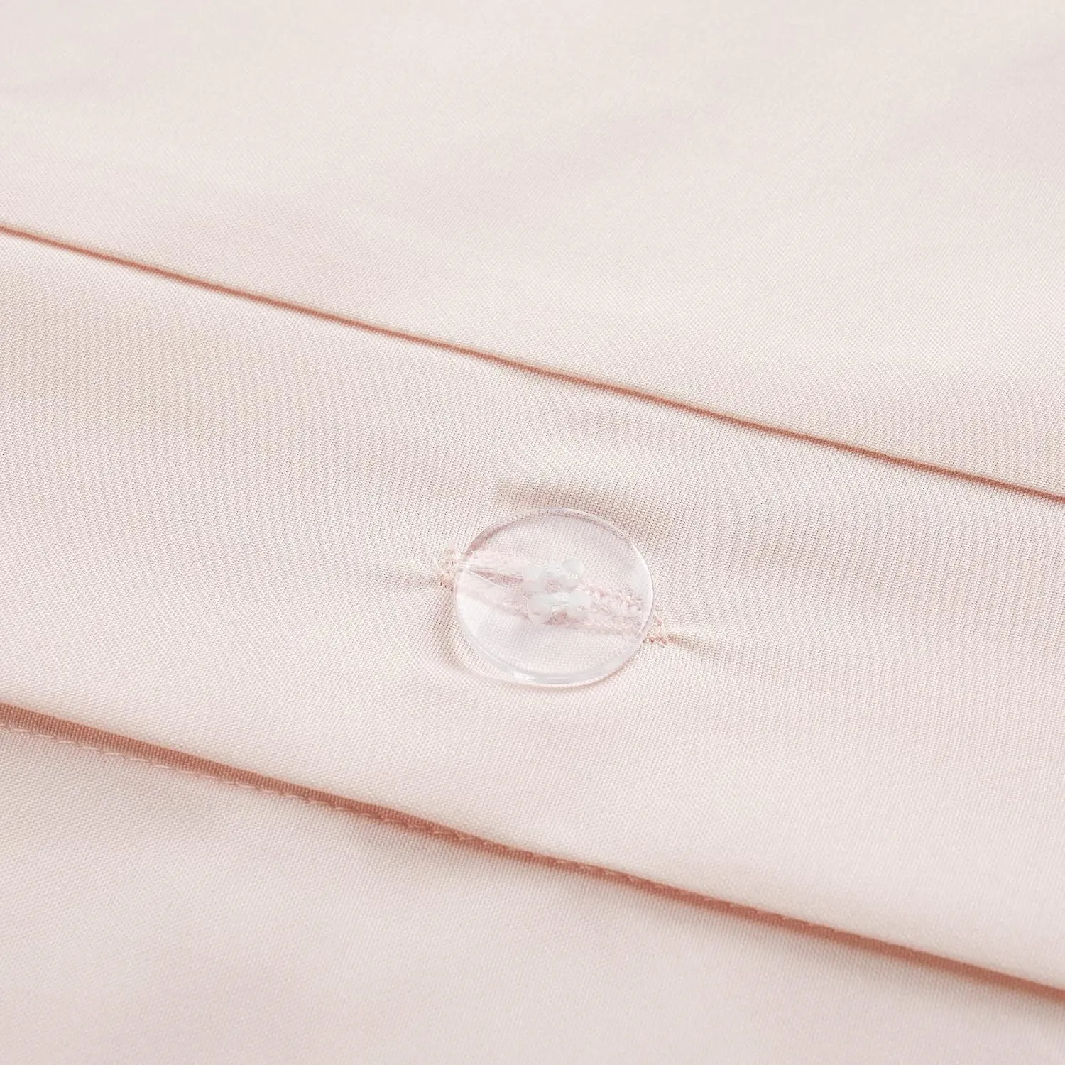 SERTA Simply Clean Ultra Soft 2 Piece Hypoallergenic Stain Resistant Pleated Duvet Cover Set, Twin/Twin XL, Blush